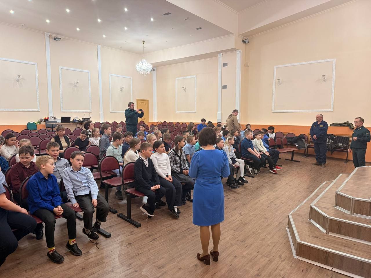 встреча лесоводов со школьниками