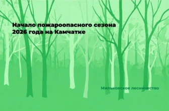 Начало пожароопасного сезона 2026 года